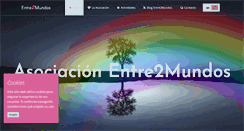 Desktop Screenshot of entre2mundos.com